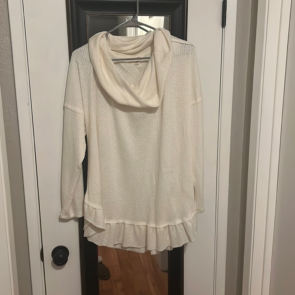 White light sweater